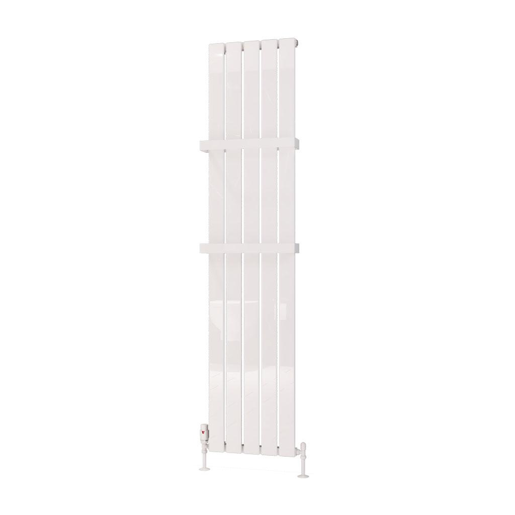 Deddington Vertical 390mm Towel Hanger Gloss White