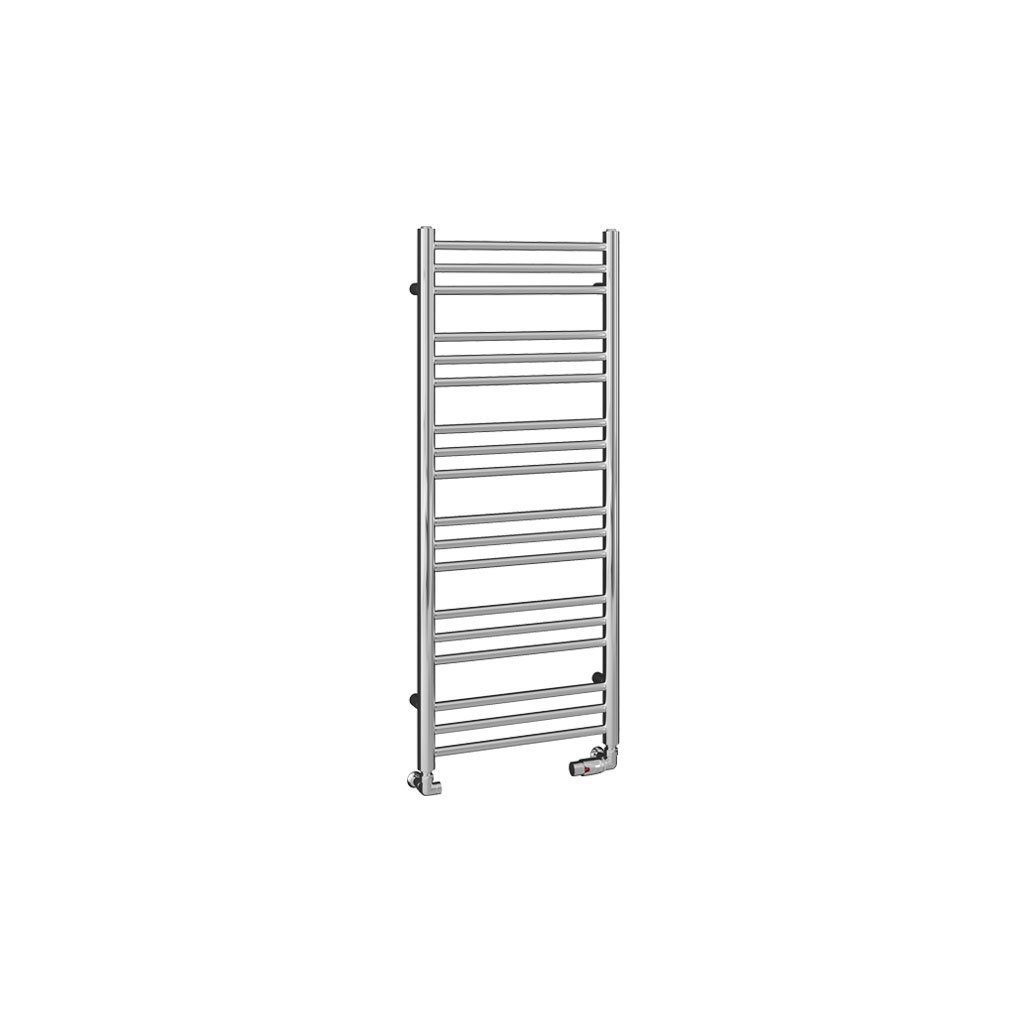 Corinium Round 1200 x 500 Towel Rail Chrome