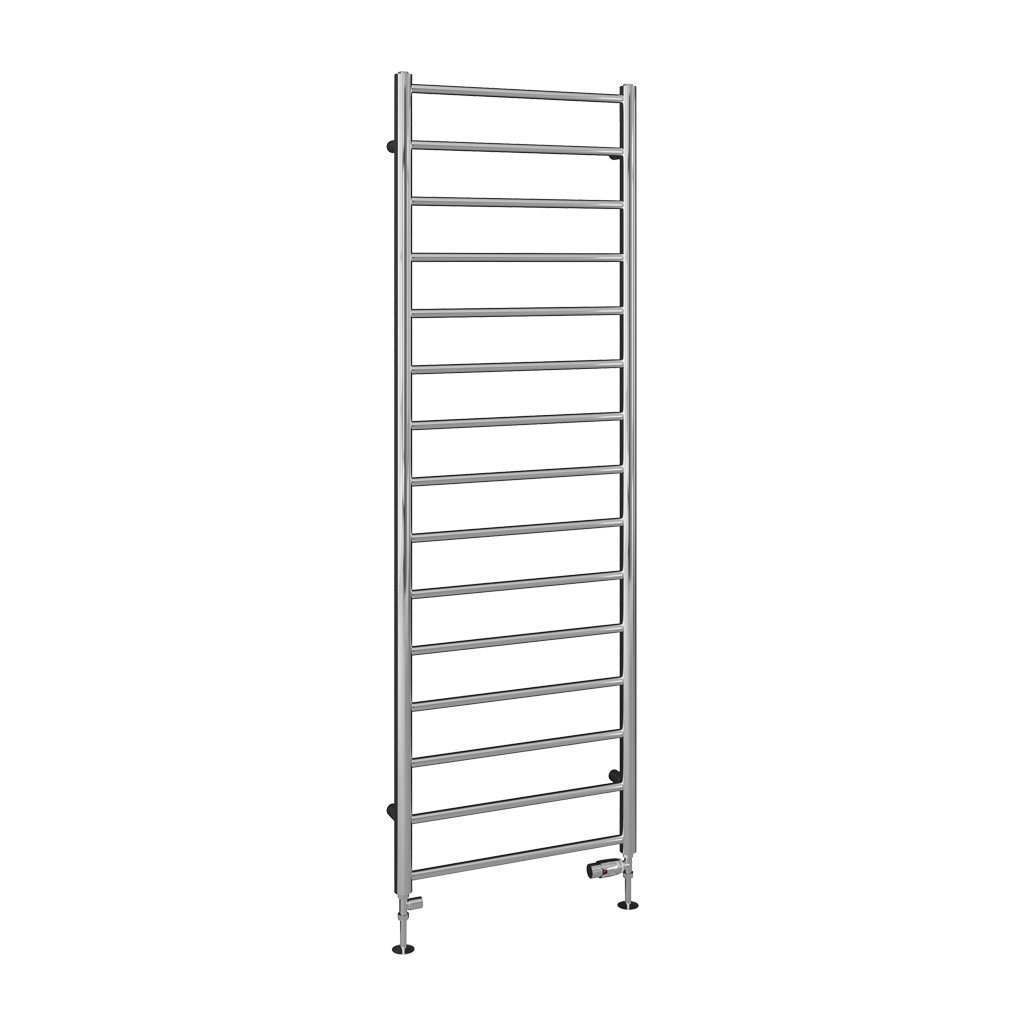 Tuscan Round 1800 x 600 Towel Rail Chrome