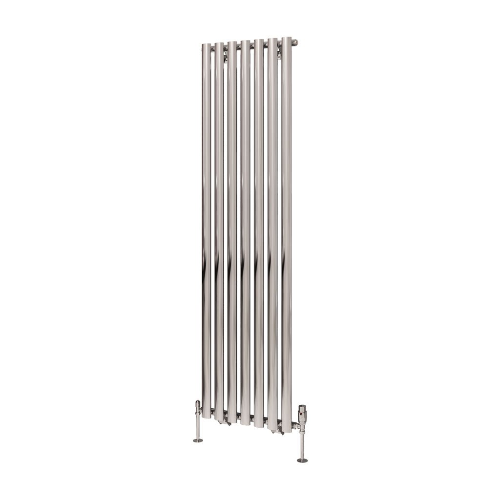 Tunstall 1800 x 490 Radiator Chrome