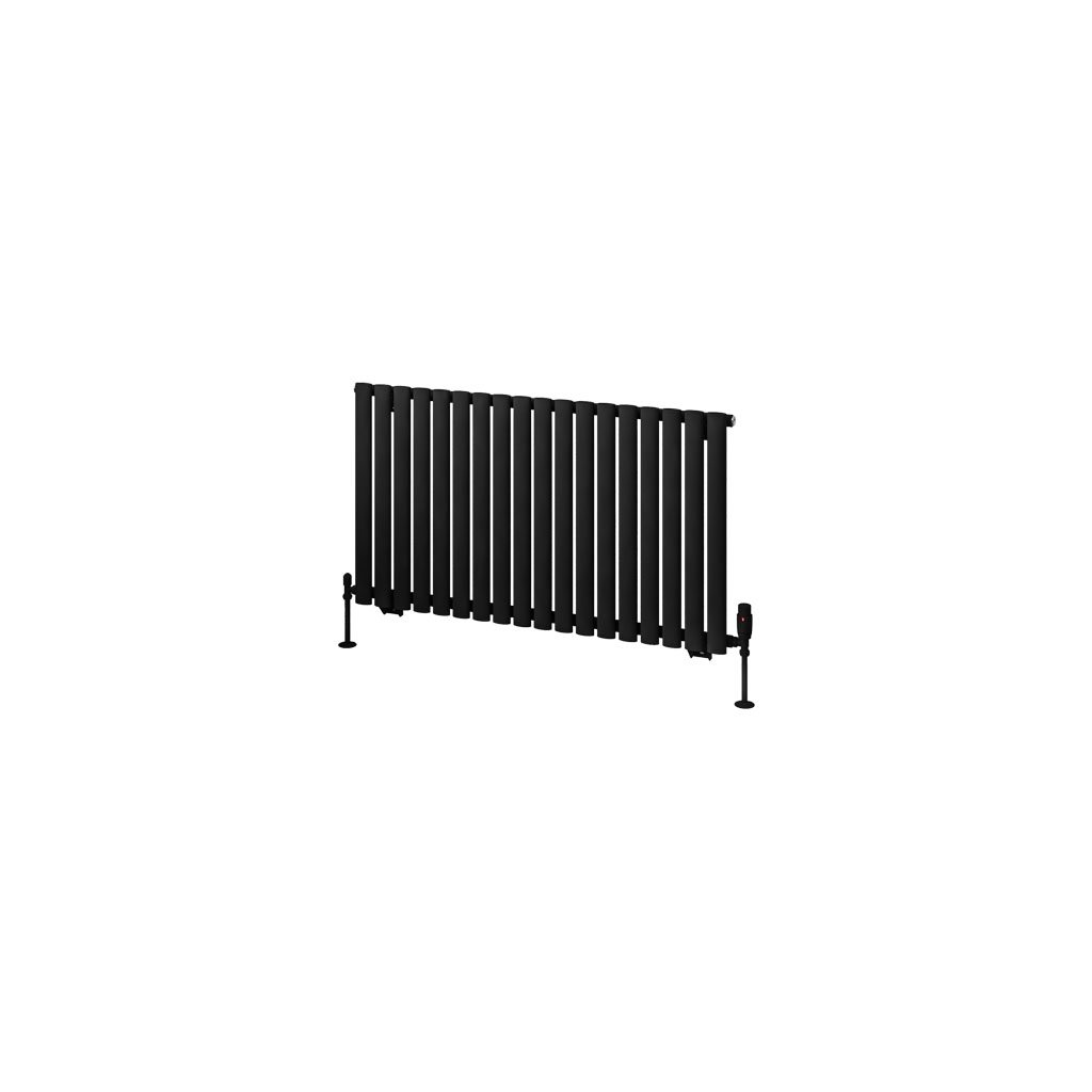 Tunstall 600 x 1061 Radiator Matt Black