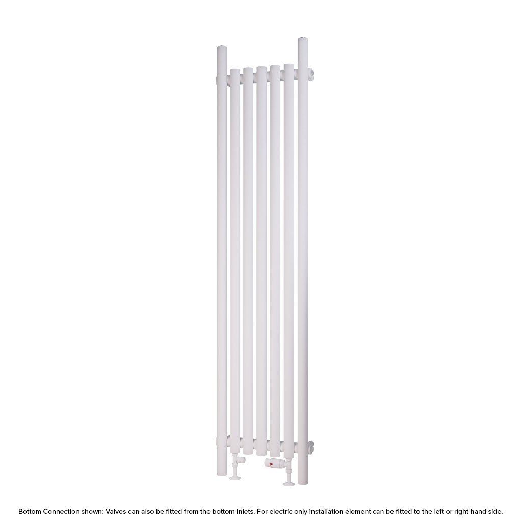 Lambourne 1800 x 420 Radiator Matt White