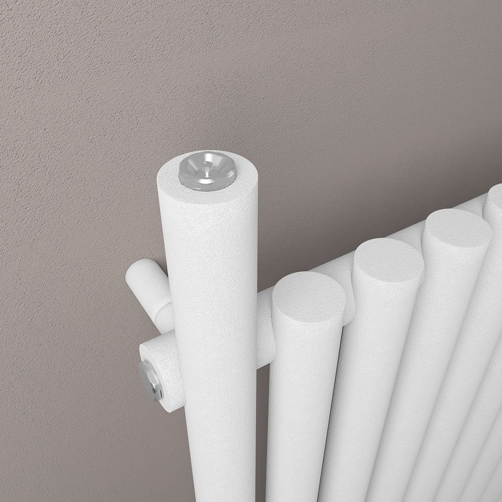 Lambourne 1800 x 420 Radiator Matt White