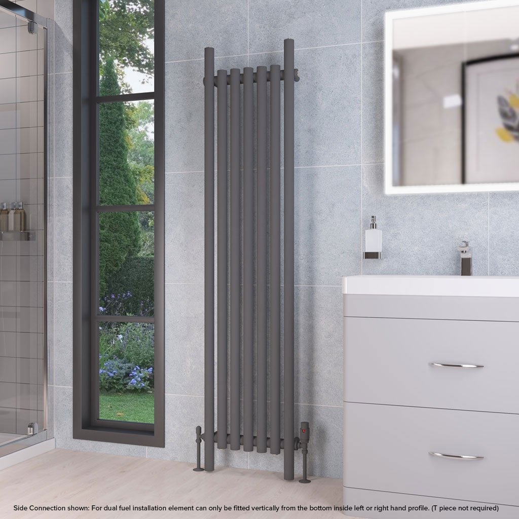 Lambourne 1800 x 420 Radiator Matt Anthracite