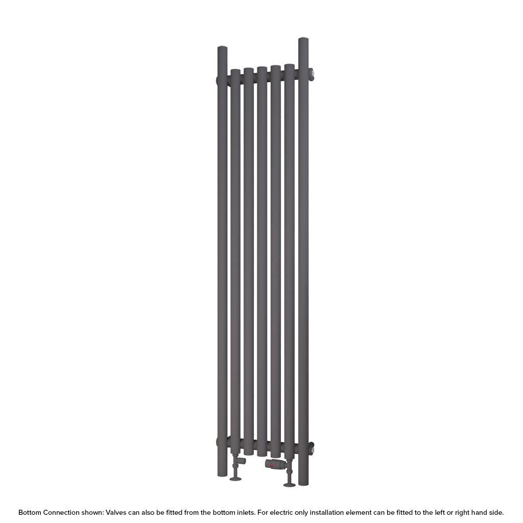 Lambourne 1800 x 420 Radiator Matt Anthracite