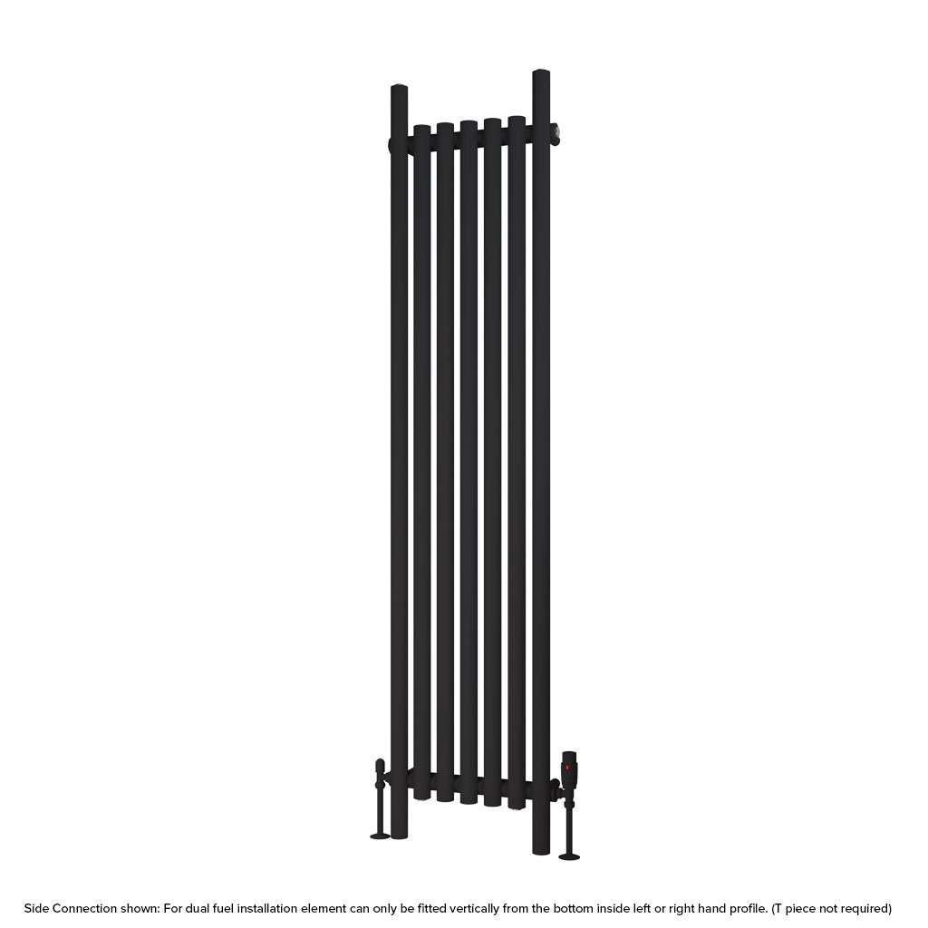 Lambourne 1800 x 420 Radiator Matt Black