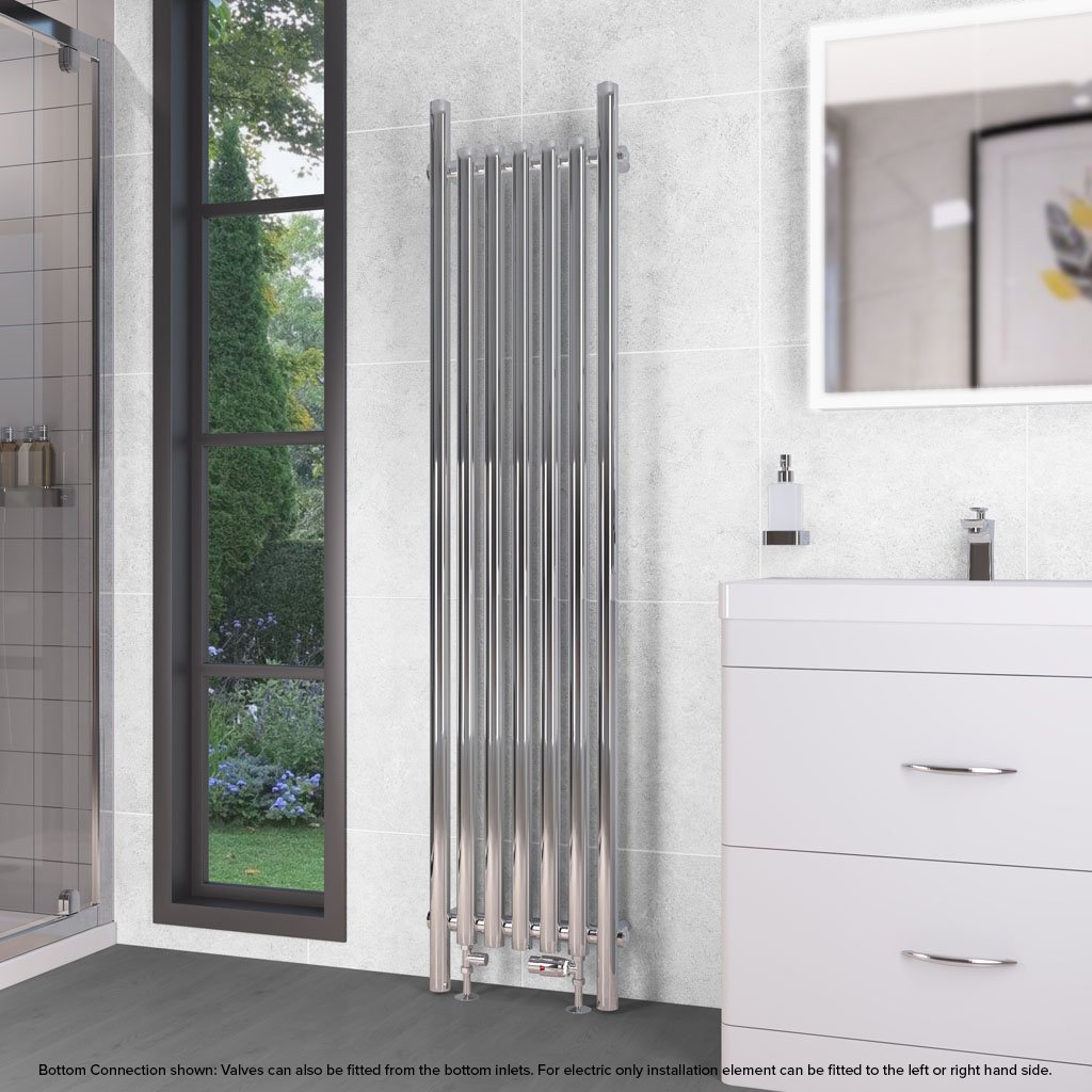 Lambourne 1800 x 420 Radiator Chrome