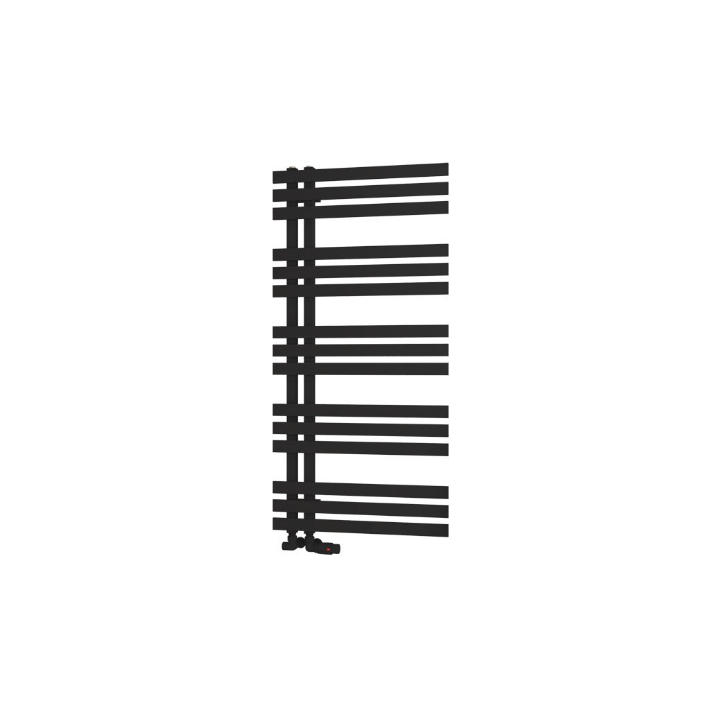 Hurley 1200 x 600 Towel Rail Matt Black