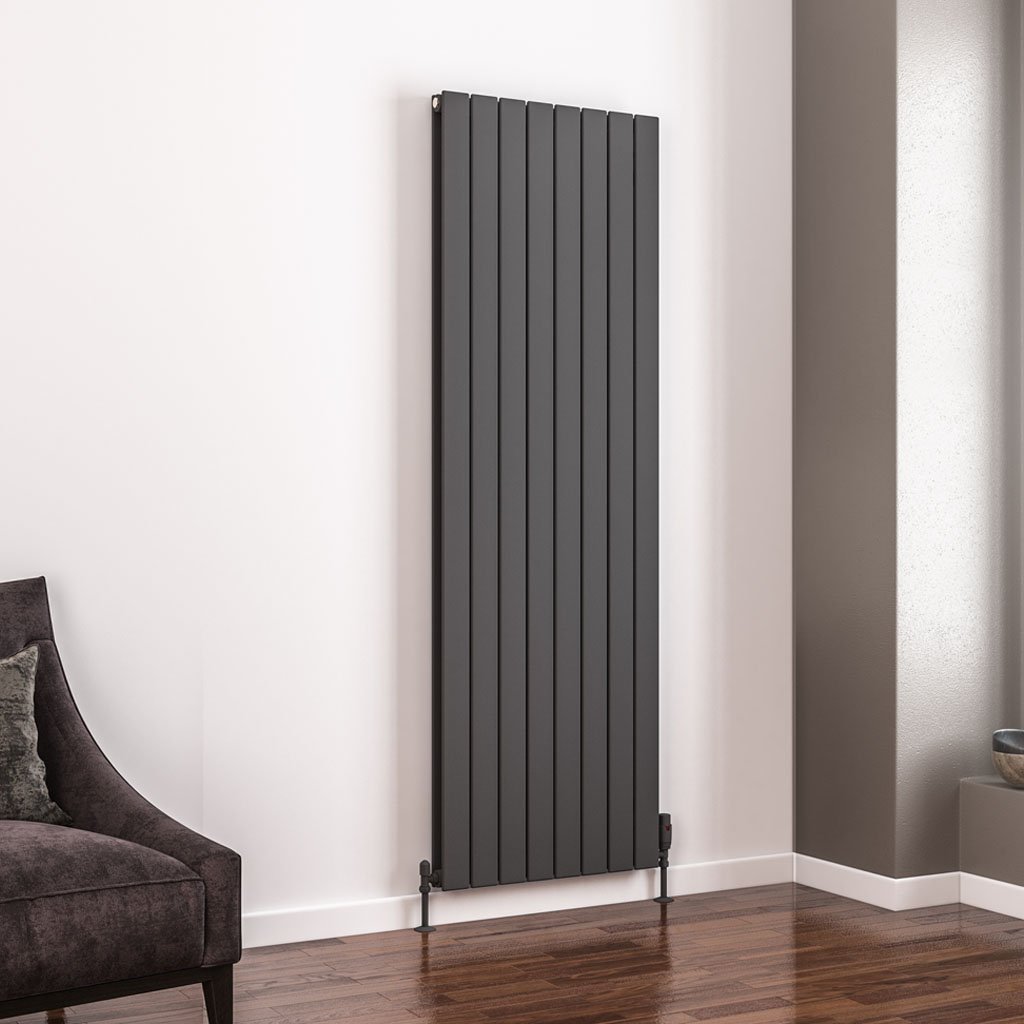 Addington 1800 x 588 Radiator Type20 Matt Anthracite