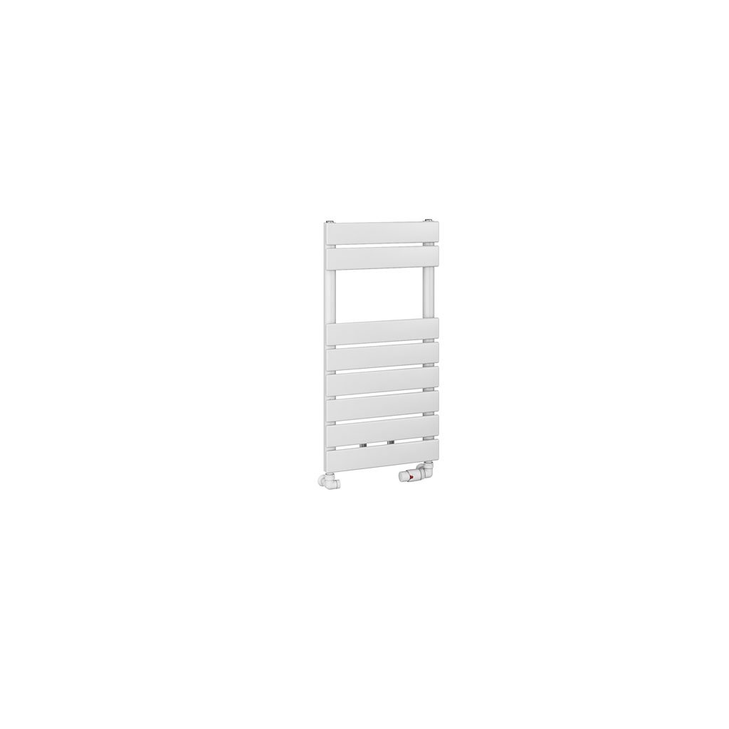 Addington 790 x 400 Towel Rail Type10 Gloss White