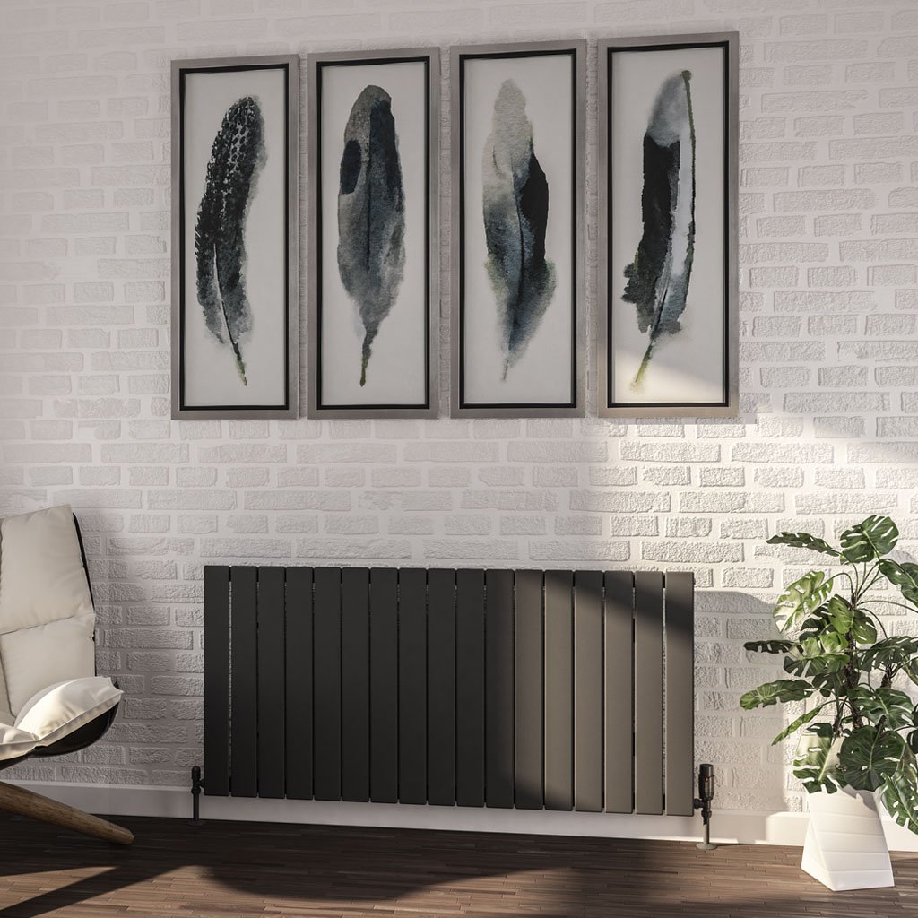 Addington 600 x 1254 Radiator Type10 Matt Anthracite