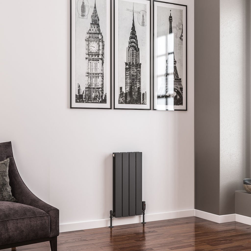 Addington 600 x 292 Radiator Type20 Matt Anthracite