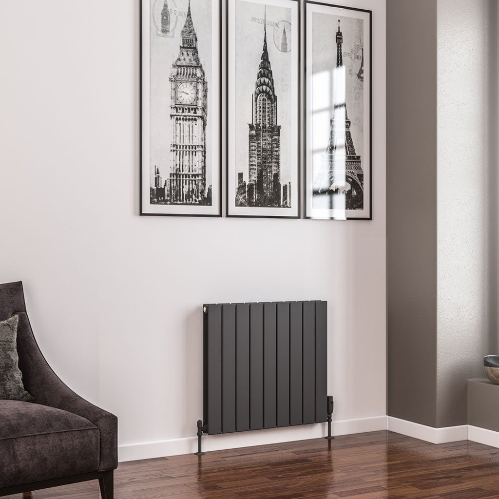 Addington 600 x 662 Radiator Type20 Matt Anthracite