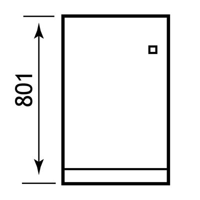 Oslo Corner base unit LH White