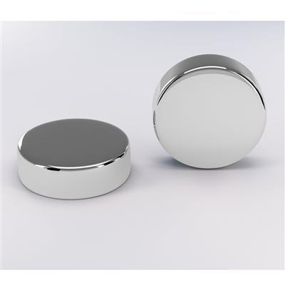 Round Vent Cap (pair) Chrome Chrome