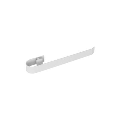 Tunstall V Towel Hanger 420mm Matt White