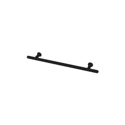 Multirail Straight Towel Hanger 500mm Matt Black