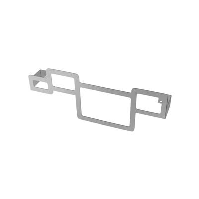 Square Towel Hanger 470mm Chrome