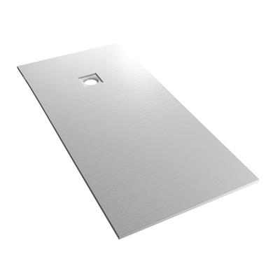  Crossland  1700 x 800mm Rectangular Shower tray with Slate Finish - Grey