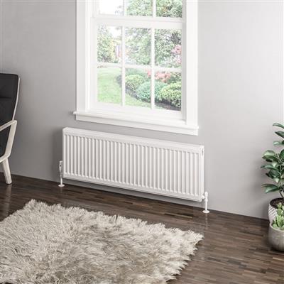 Type 11 Compact Panel Radiator 400 x 1200 Gloss White