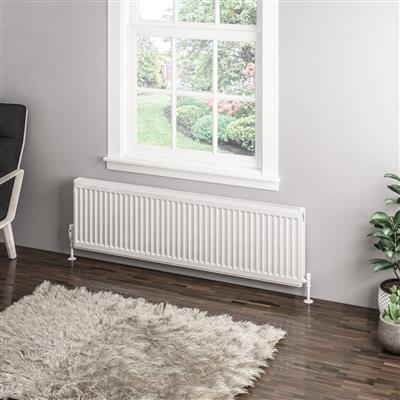 Type 11 Compact Panel Radiator 400 x 1400 Gloss White