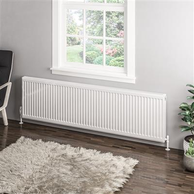 Type 11 Compact Panel Radiator 500 x 1800 Gloss White