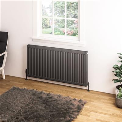 Type 11 Compact Panel Radiator 600 x 1200 Matt Anthracite