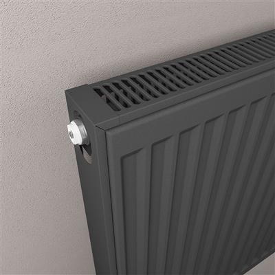 Type 11 Compact Panel Radiator 600 x 1400 Matt Anthracite