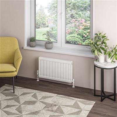 Type 21 Compact Panel Radiator 400 x 700 Gloss White