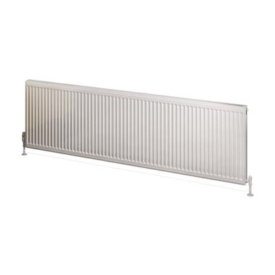 Type 21 Compact Panel Radiator 600 x 2000 Gloss White