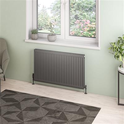 Type 21 Compact Panel Radiator 600 x 1000 Matt Anthracite