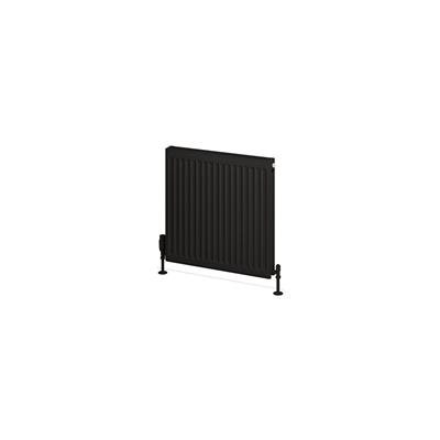 Type 21 Compact Panel Radiator 600 x 600 Matt Black