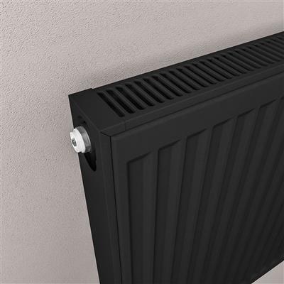 Type 21 Compact Panel Radiator 600 x 1400 Matt Black