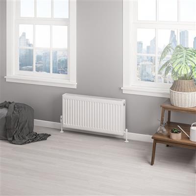 Type 22 Compact Panel Radiator 400 x 800 Gloss White