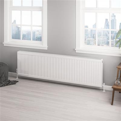 Type 22 Compact Panel Radiator 500 x 1800 Gloss White