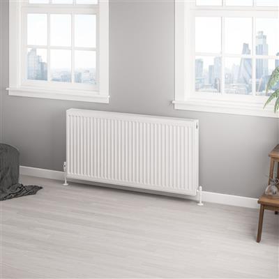 Type 22 Compact Panel Radiator 600 x 1200 Gloss White