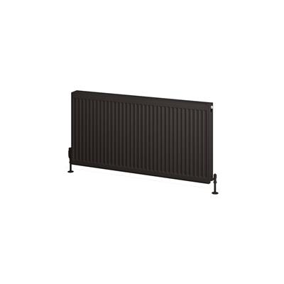 Type 22 Compact Panel Radiator 600 x 1200 Matt Black