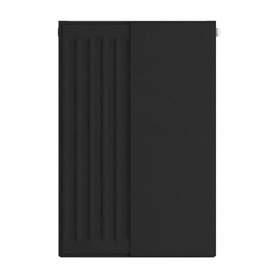 Flat Cover Plate 600 x 400 Matt Black