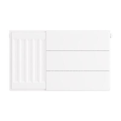 Flat Cover Plate with Lines 300 x 500 Gloss White