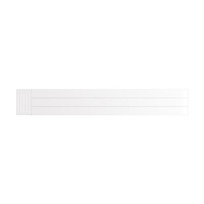 Flat Cover Plate with Lines 300 x 2000 Gloss White