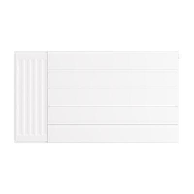 Flat Cover Plate with Lines 500 x 900 Gloss White