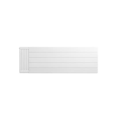 Flat Cover Plate with Lines 500 x 1500 Gloss White