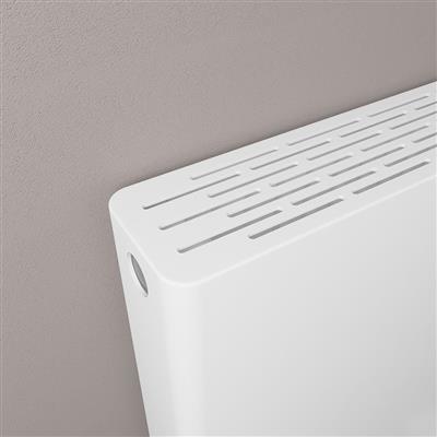 Keynsham Type 22 Panel Radiator 600 x 800 with Flat Designer Cover Gloss White