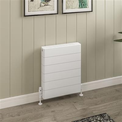 Keynsham Type 22 Panel Radiator 600 x 500 with Lined Designer Cover Gloss White