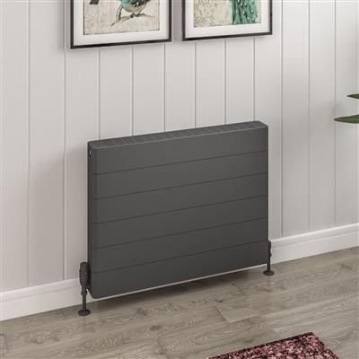 Keynsham Type 22 Panel Radiator 600 x 800 with Lined Designer Cover Matt Anthracite