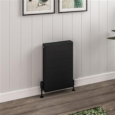 Keynsham Type 22 Panel Radiator 600 x 400 with Lined Designer Cover Matt Black