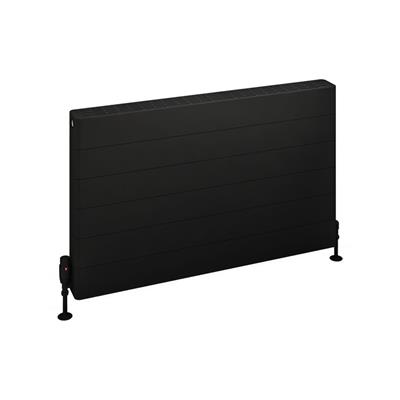 Keynsham Type 22 Panel Radiator 600 x 1000 with Lined Designer Cover Matt Black