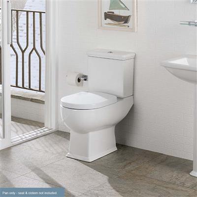 Cheltenham Close Coupled WC Pan - White