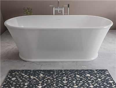 Henley 1650x780x600mm (455mm Depth) Freestanding Bath - White