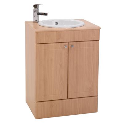 New classic 600 vanity unit Beech